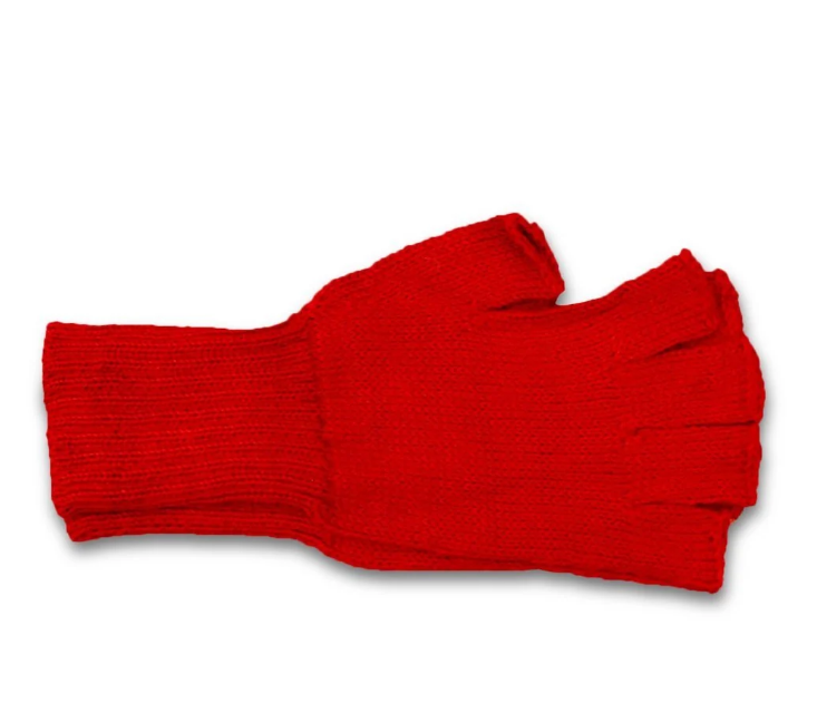 100% Alpaca Fingerless Gloves