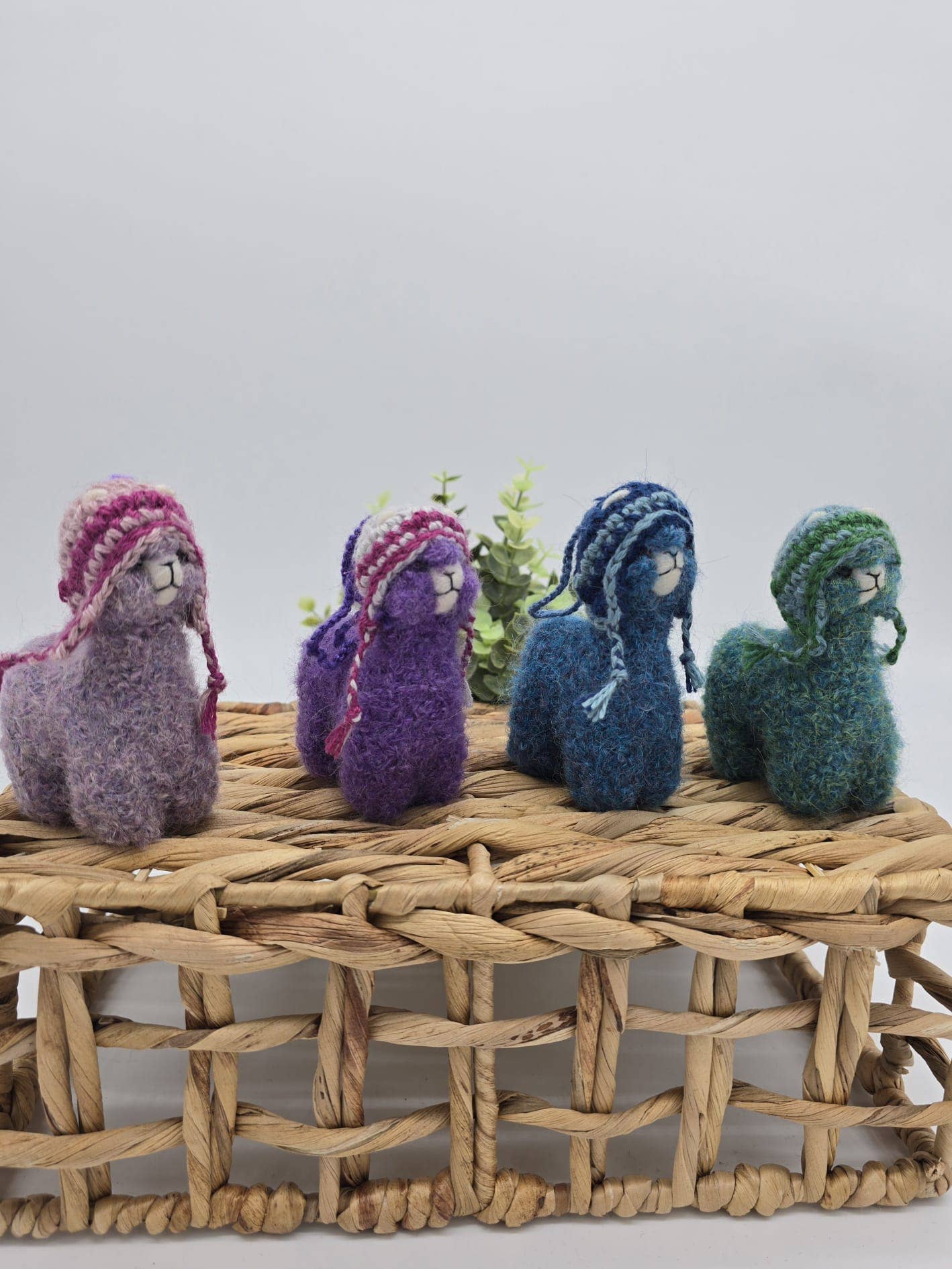 Handmade Alpaca Ornament | Alpaca Hanging Accessory