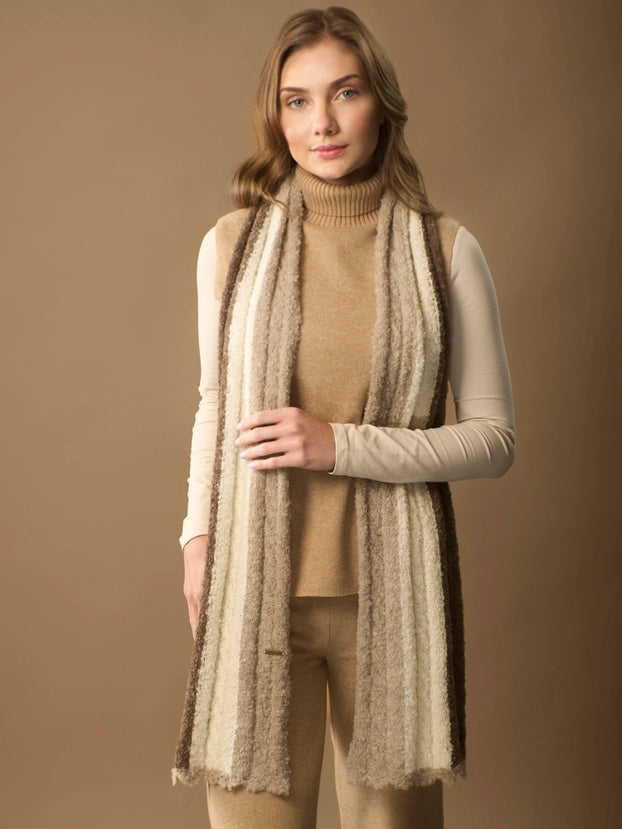 Alpaca Boucle Scarf