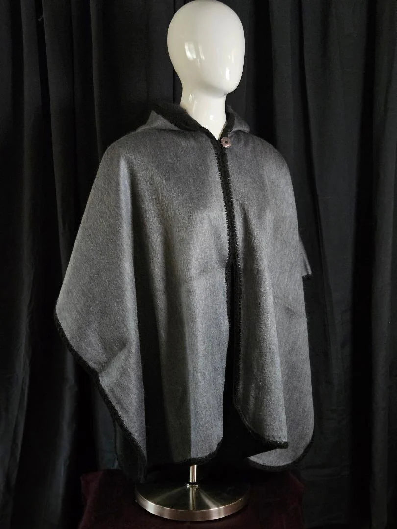 Hooded Alpaca Cape