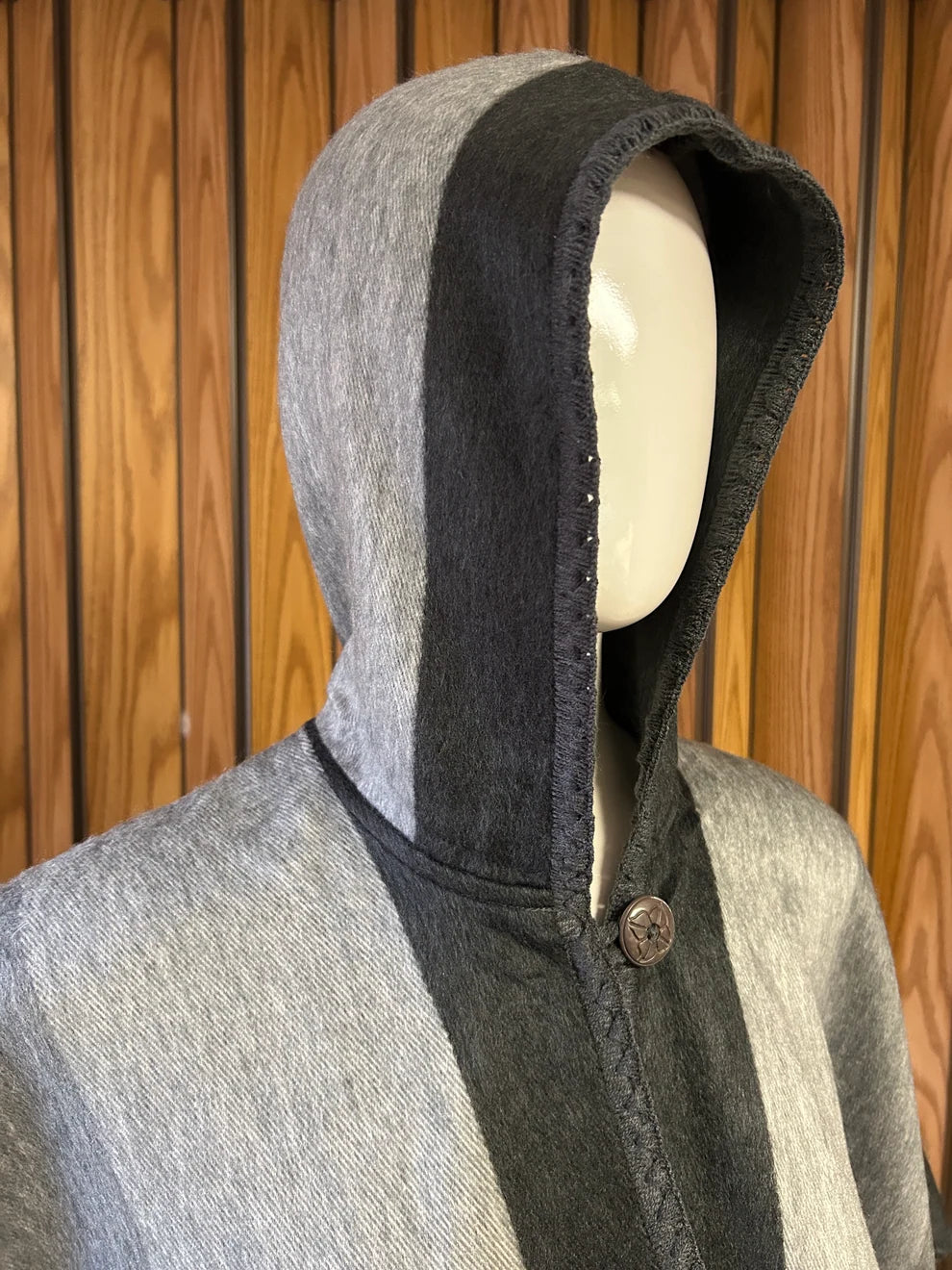 Hooded Alpaca Cape