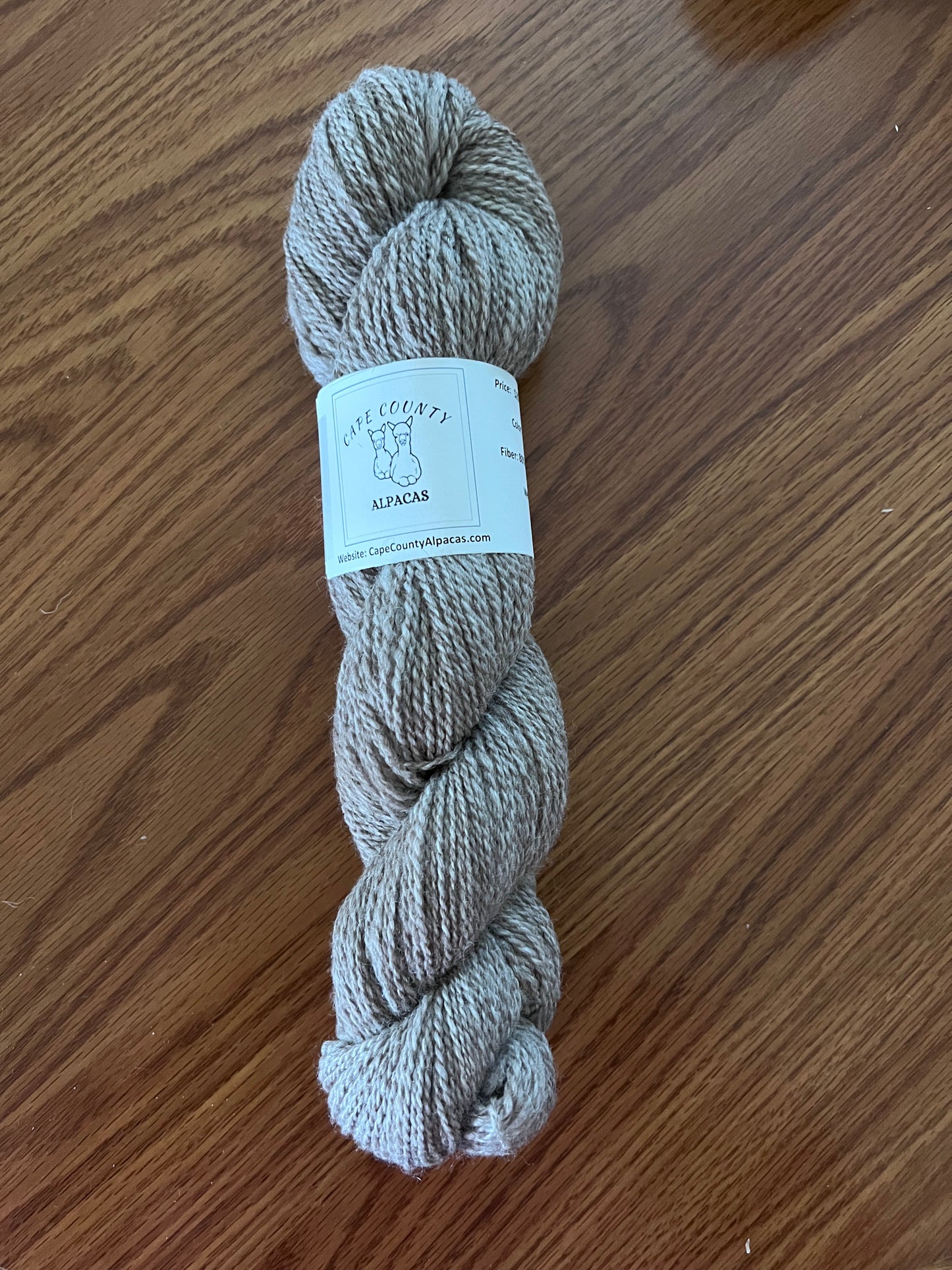 80% Alpaca / 20% Merino Wool Yarn