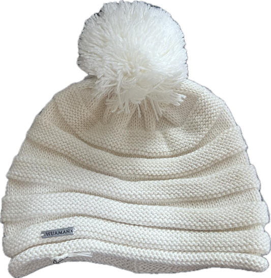 Seashell Alpaca Hat - Pearl