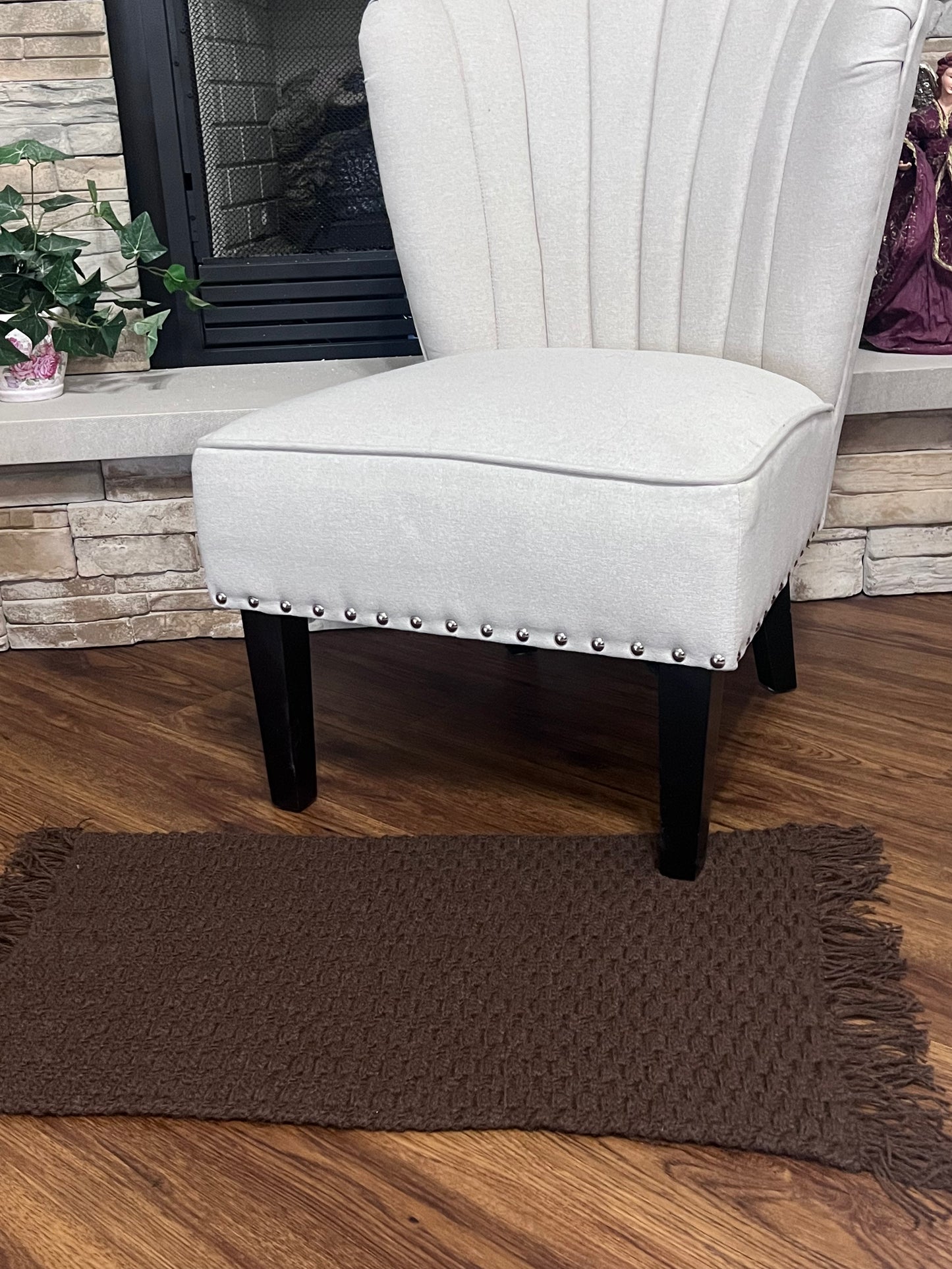 Alpaca Rug - Hand Crocheted