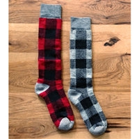 Lodge Plaid Sock