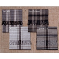 Brushed Plaid Scarf