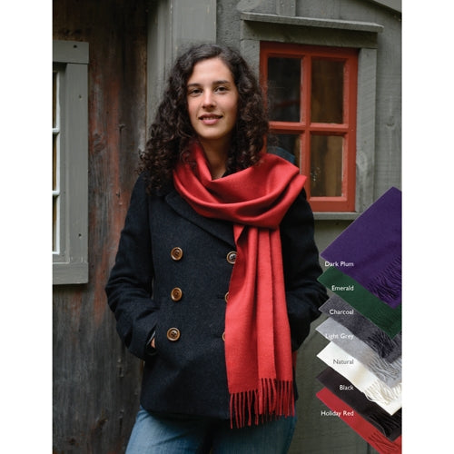 Brushed Plaid Scarf
