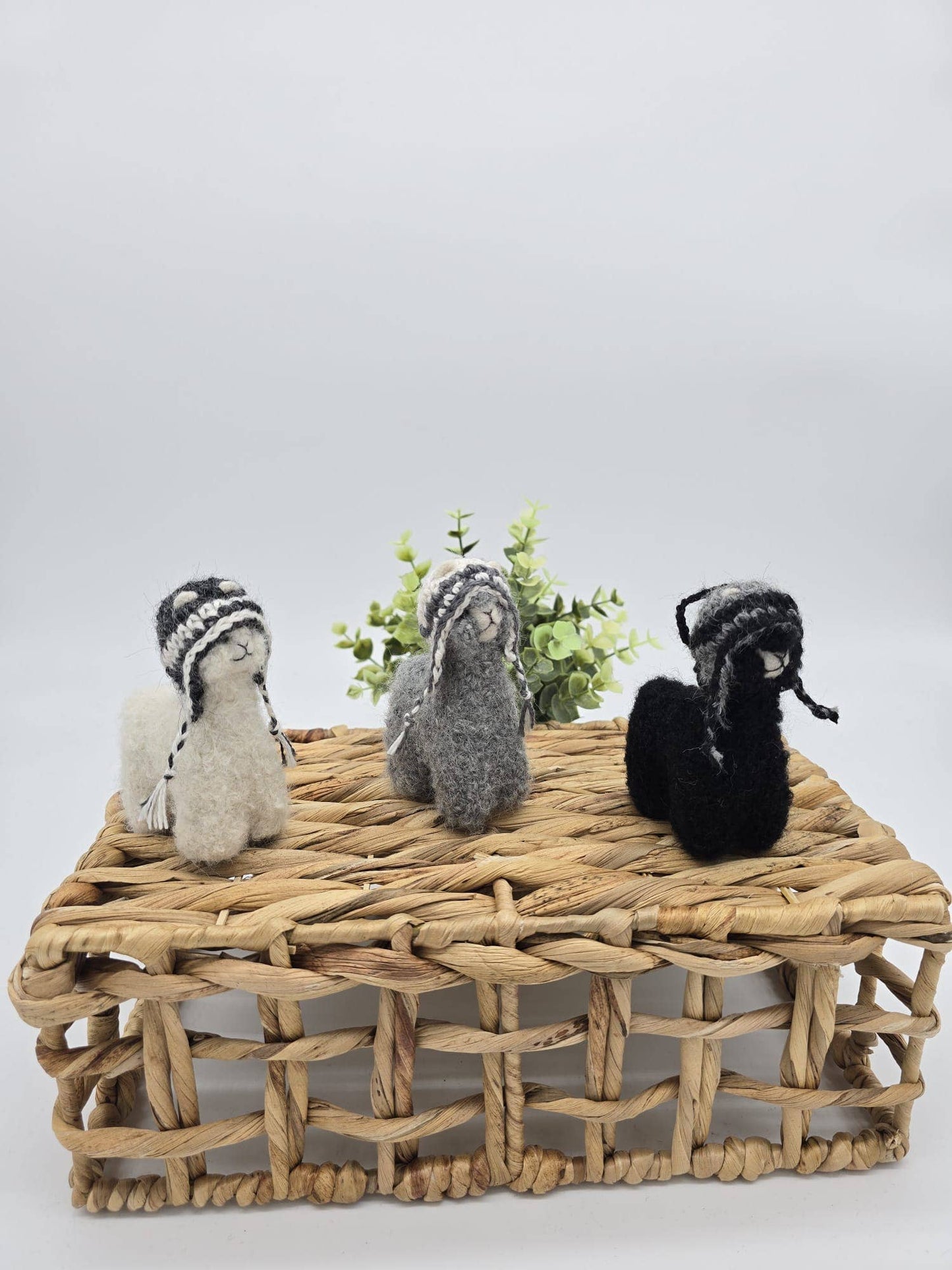 Handmade Alpaca Ornament | Alpaca Hanging Accessory