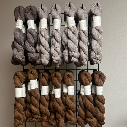 Alpaca Yarn - 2-ply Worsted
