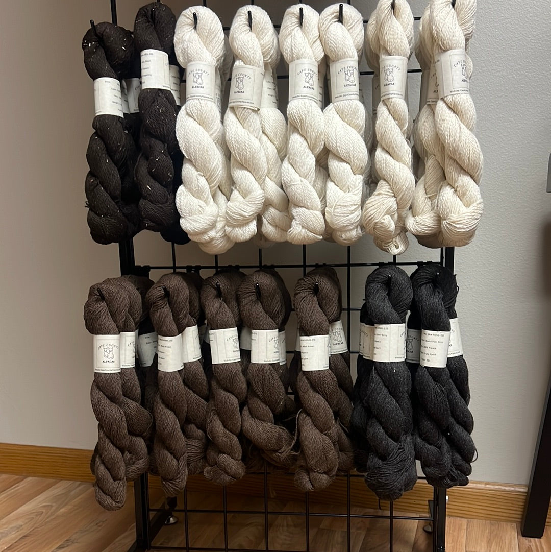Alpaca Yarn - 2-ply Worsted