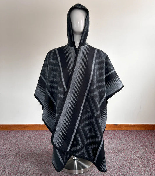 Hooded Alpaca Cape