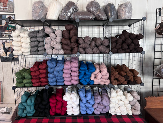 70% Alpaca / 30% Merino Wool Yarn