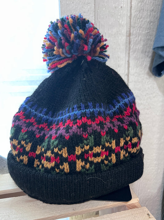 Fleece-Lined Alpaca Hat