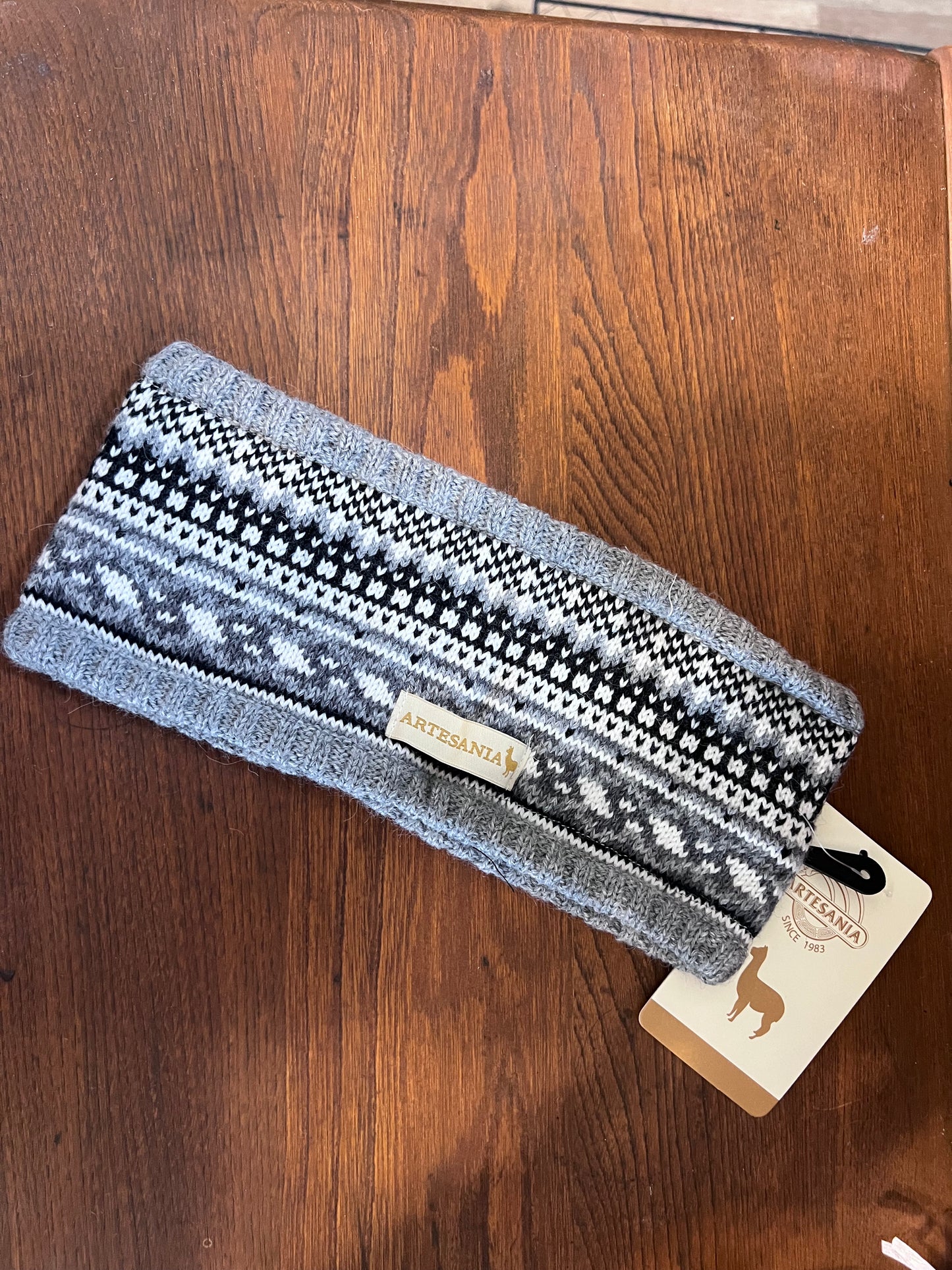 Alpaca Fleece-Lined Headband