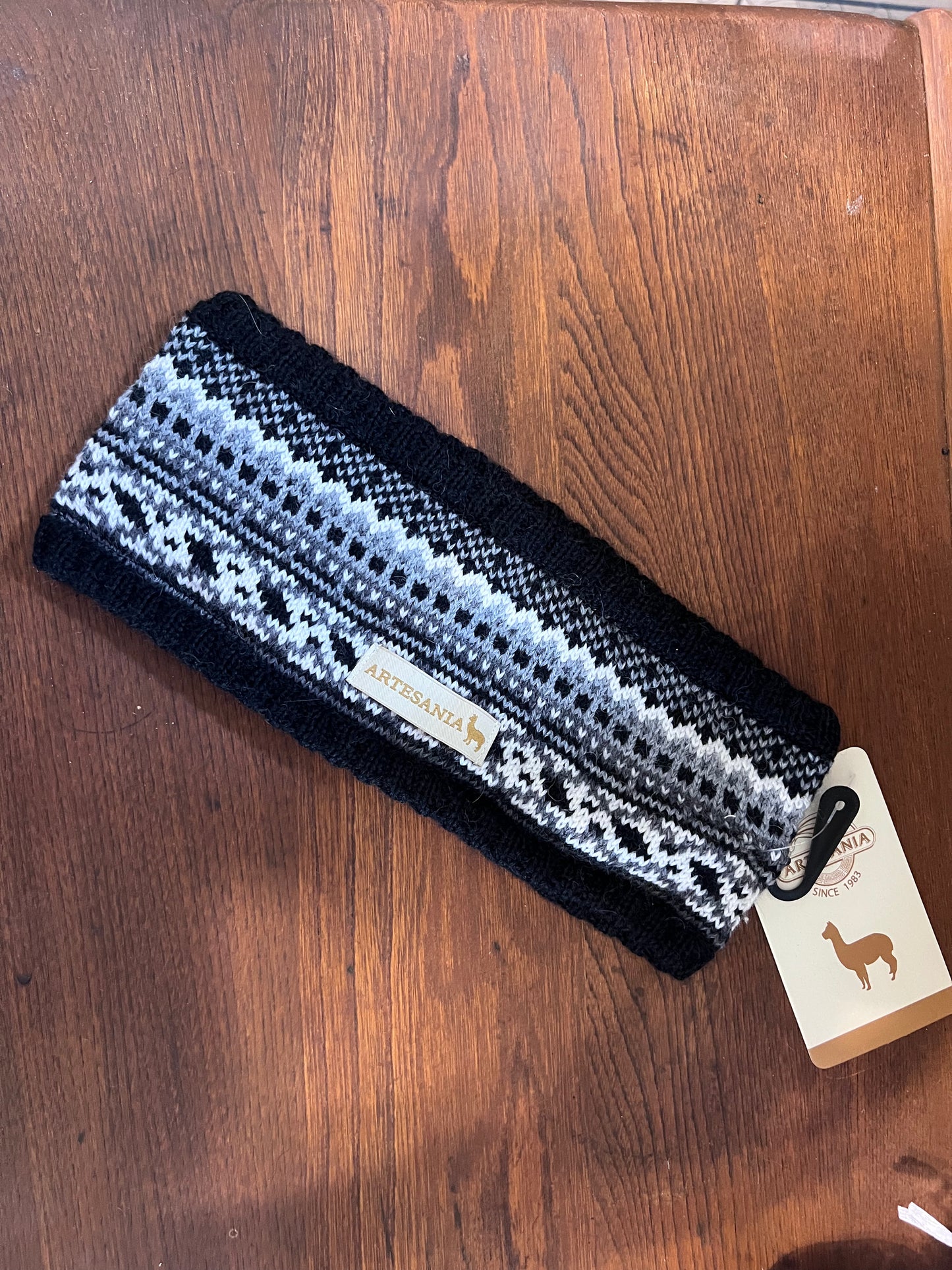 Alpaca Fleece-Lined Headband