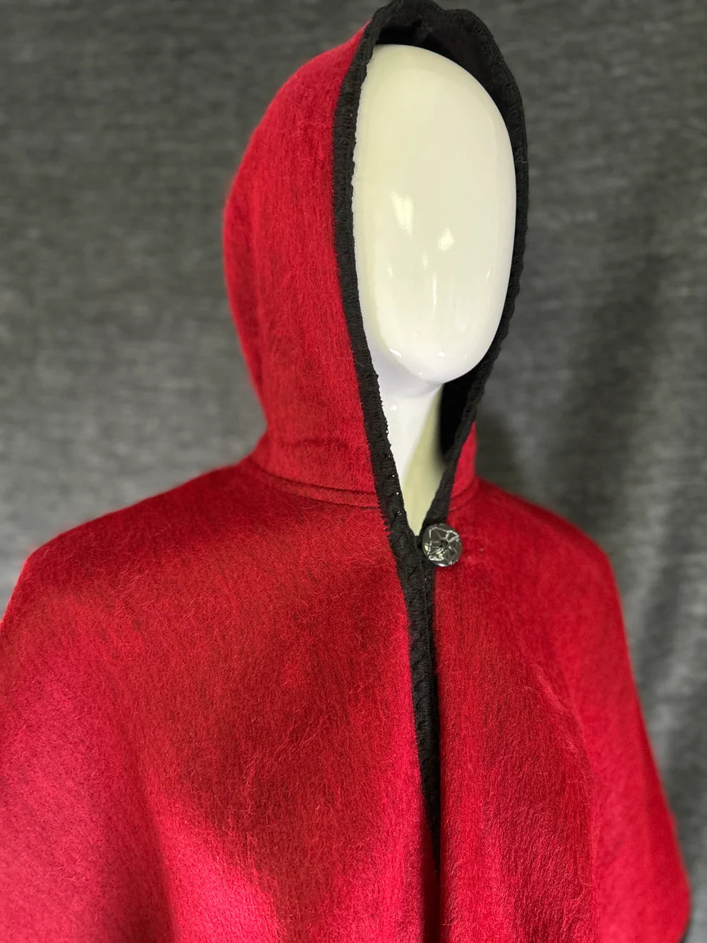 Hooded Alpaca Cape