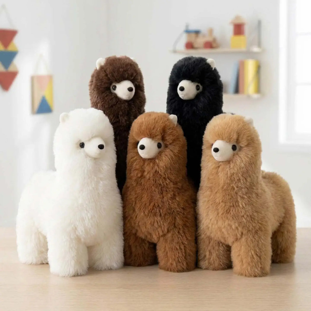 100% Alpaca Stuffed Animal - Alpaca 9"